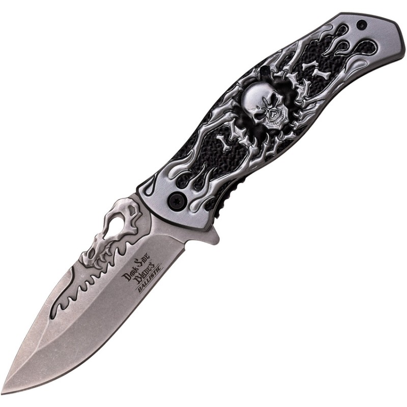 Skull Linerlock A/O Gray