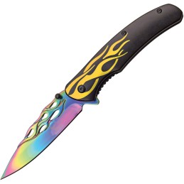 Flame Linerlock A/O Yellow