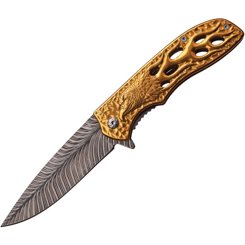 Eagle Linerlock A/O Gold