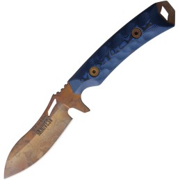 Harvester Fixed Blade Blk/Blu