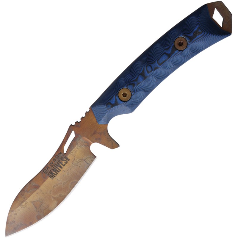 Harvester Fixed Blade Blk/Blu