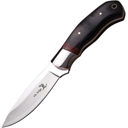 Fixed Blade Black Pakkawood