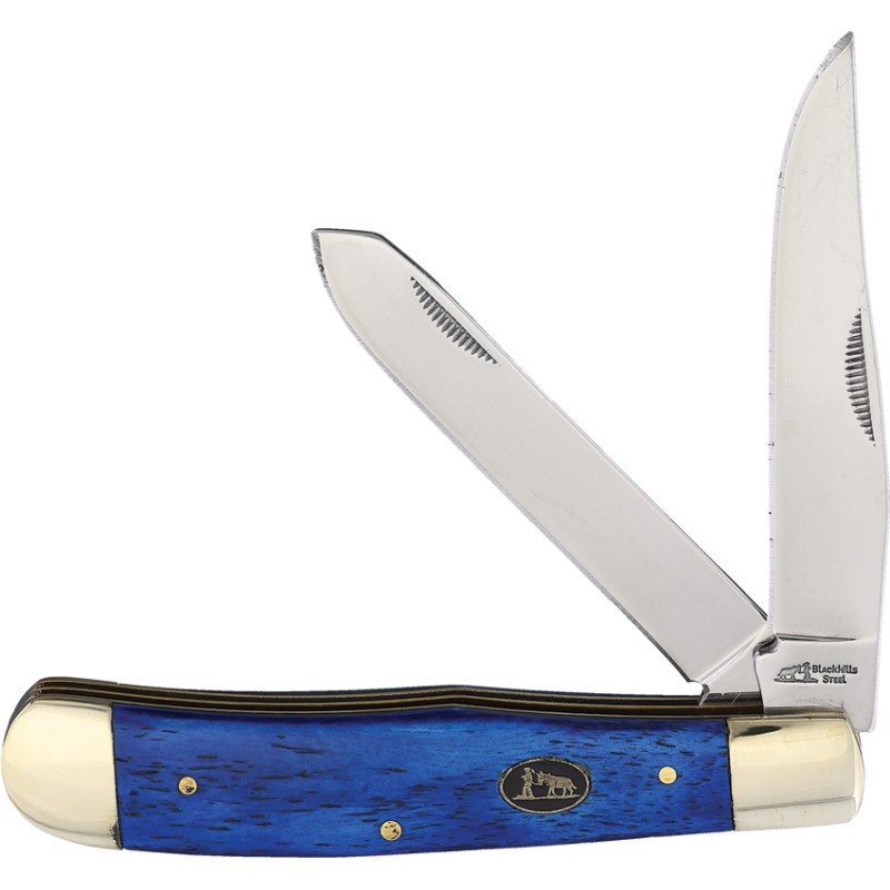 Trapper Blue Smooth Bone