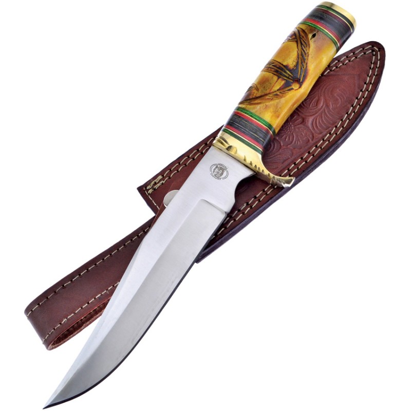 Bowie Yellow Bone w/Sheath