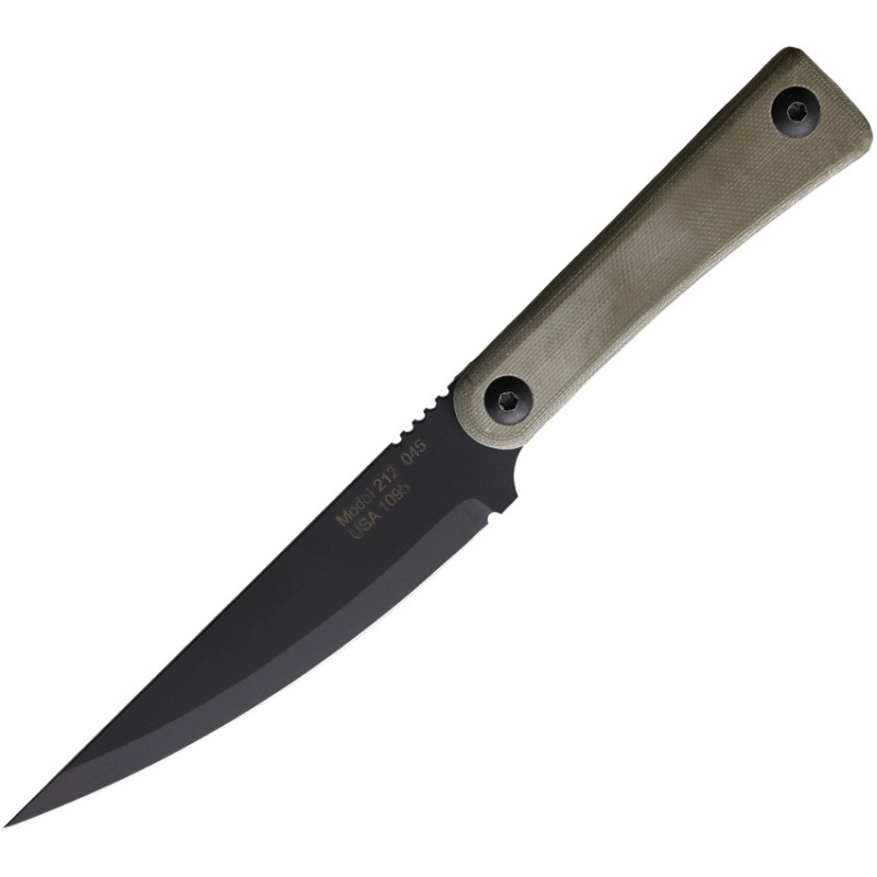 Bushcraft Fixed Blade OD Green