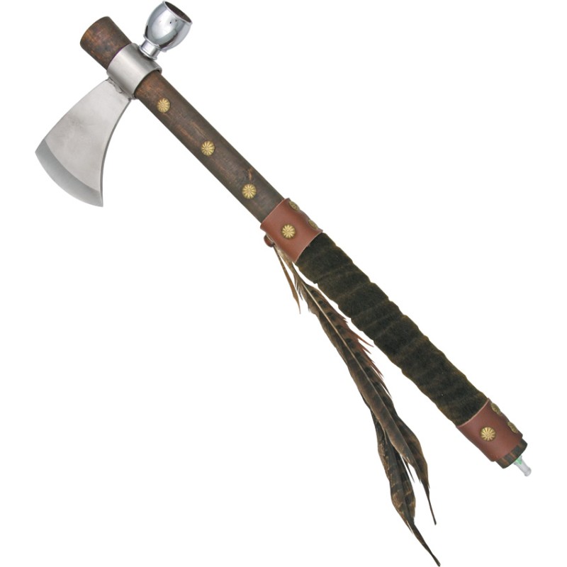 Indian Tomahawk with Pipe