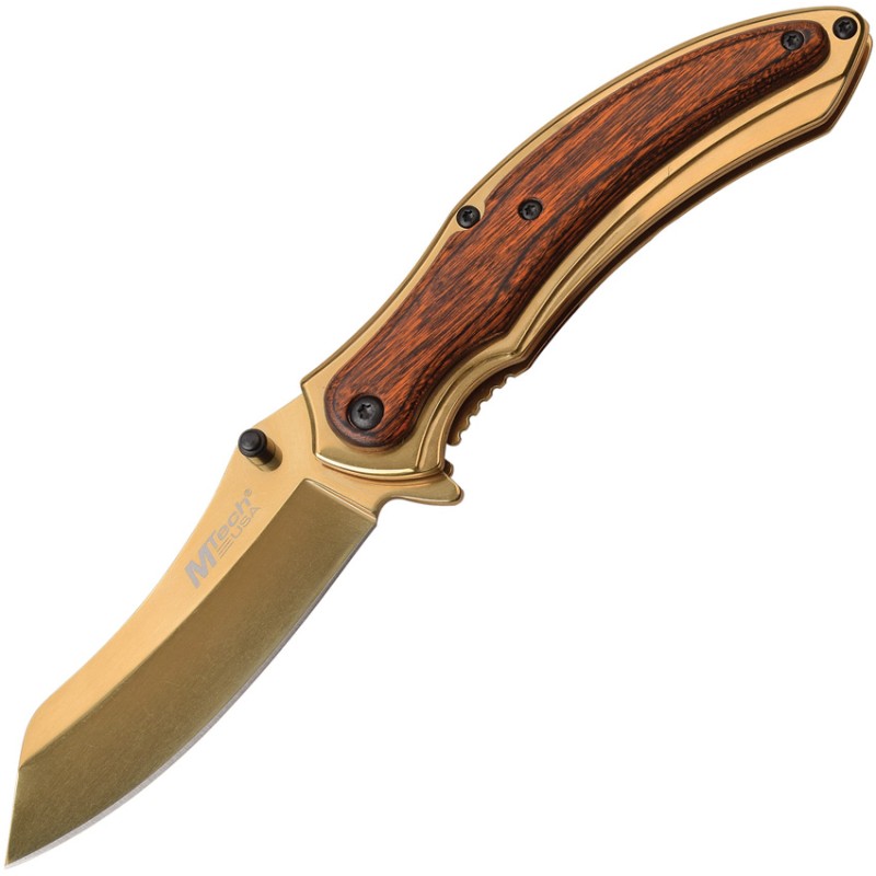 Framelock A/O Gold/Brown