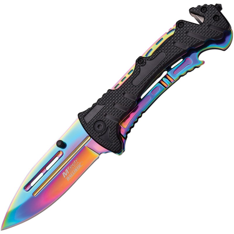 Rescue Linerlock A/O Rainbow