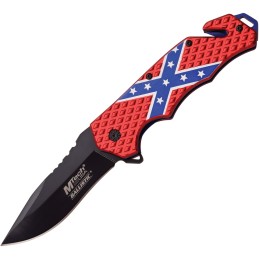 Confederate Flag Linerlock A/O