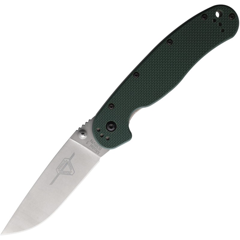 RAT 1 Linerlock Green G10 SW