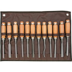 12 Piece Carving Chisel Set