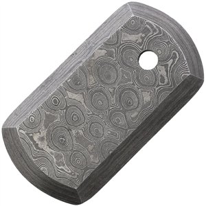 Damascus Dog Tag