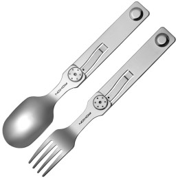 2 in 1 Camping Utensil Set