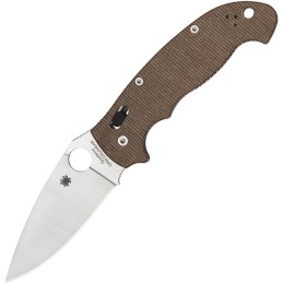 Manix 2 XL Brn Canvas Micarta