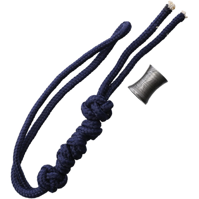 Bead Lanyard Navy