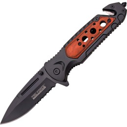 Rescue Linerlock A/O Wood