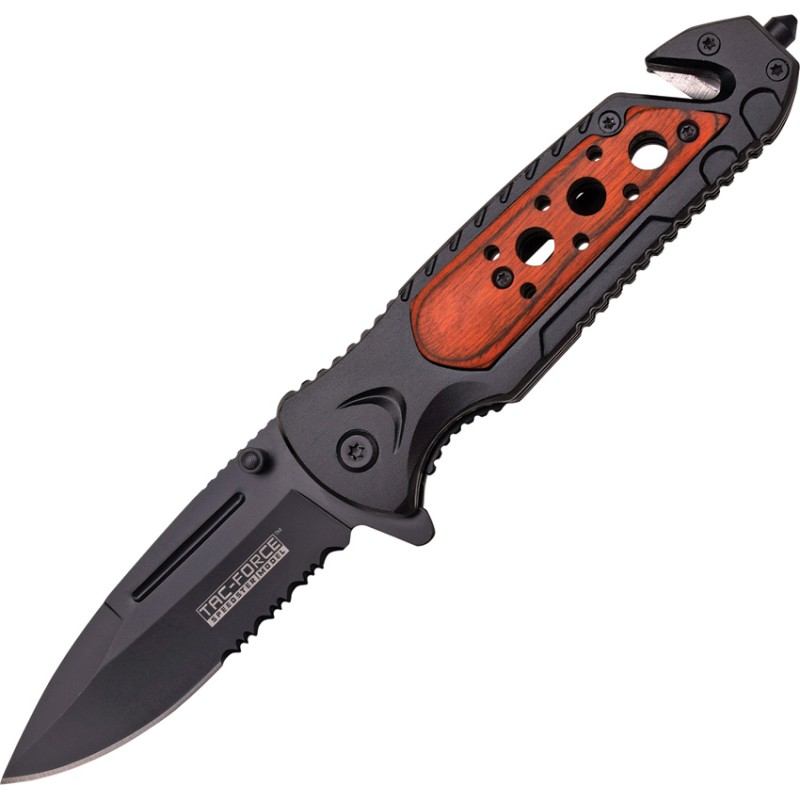 Rescue Linerlock A/O Wood