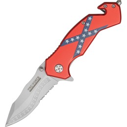 Southern Flag Rescue Linerlock