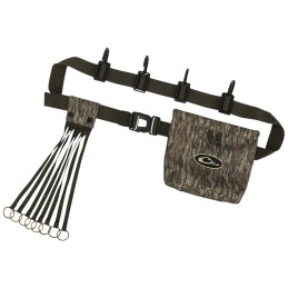 Drake Waterfowl DA2200006 Ultimate Timber Strap  Mossy Oak Bottomland 72 Adj. Strap 4 Hooks8 Slip Ring Game Straps Shell Pouch