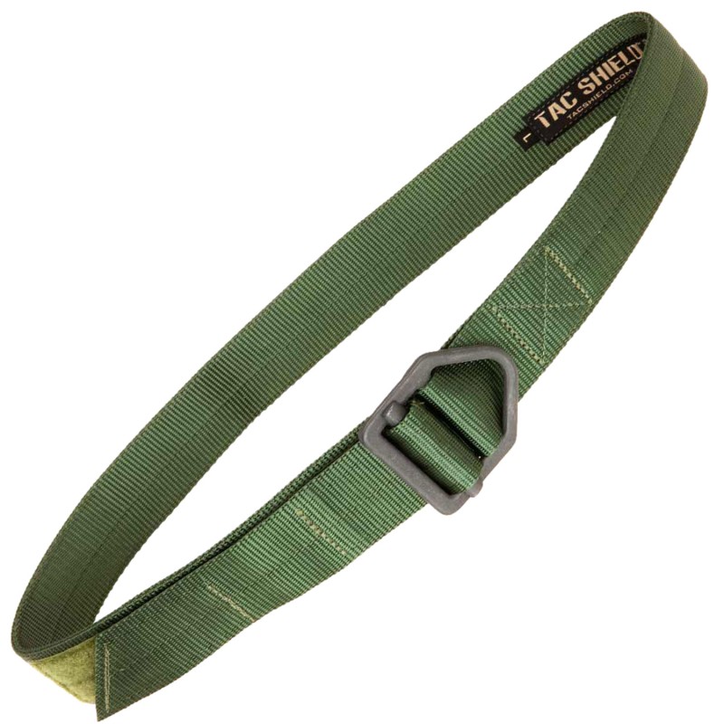 Tacshield T32MDOD Tactical Riggers Belt OD Green Webbing 3438 1.75 Wide Rigger Buckle Closure