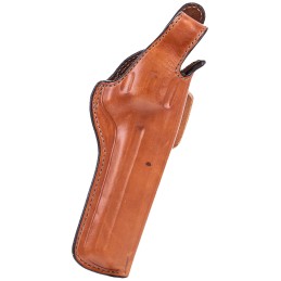 Bianchi 10323 5BHL Thumbsnap  OWB Size 11 Tan Leather Belt Loop Fits SW N FrameColt Anaconda 66.5 Barrel Right Hand