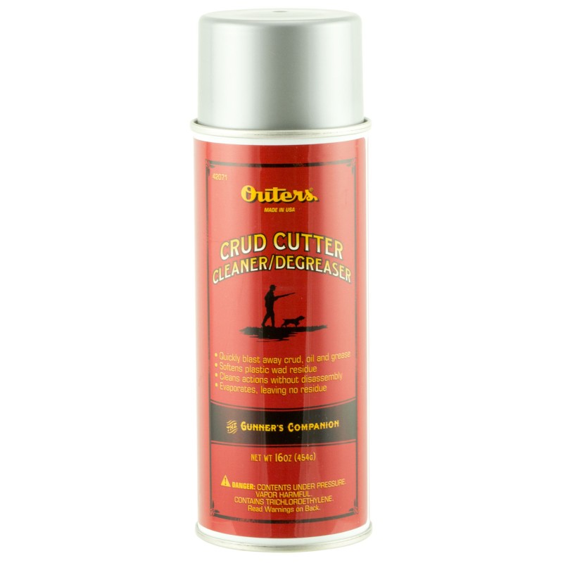 Outers 42071 Crud Cutter  Cleaner And Degreaser Protects Against Lead And Carbon Build Up 14 OZ Aerosol