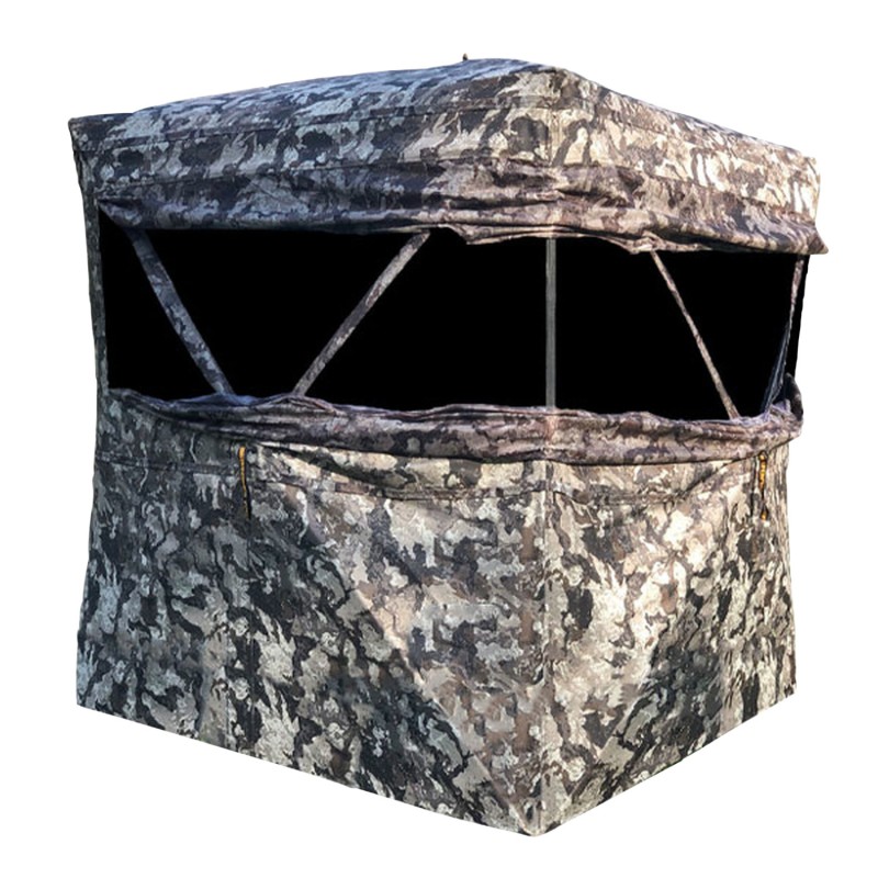 Muddy MUDINFBLND2 Ground Blind Infinity 2Person Veil Camo 600D Polyester