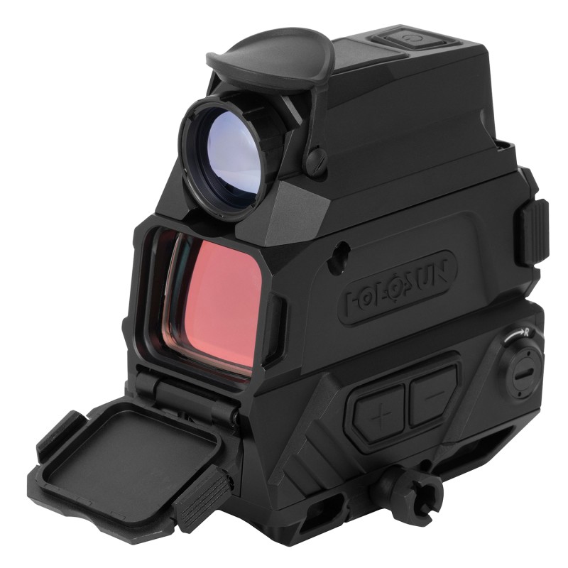 Holosun DRSTH DRS Thermal Reflex Sight  Black Anodized 1x3x5x 1.20 x 0.98 2 MOA Red Dot65 MOA Circle Multi Reticle Thermal Overl