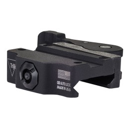 Trijicon AC32082 MRO wLever  Quick Release Matte Black Aluminum Low Profile Picatinny Rail Mount