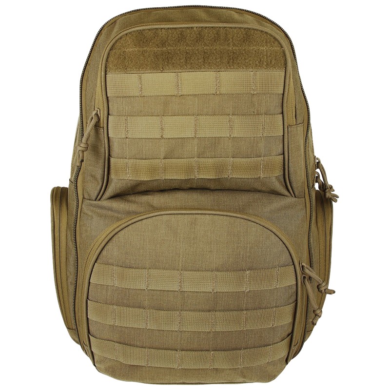 Advance Warrior Solutions JUG5DBPTN Juggernaut 5 Day Pack  Backpack 600D Polyester Tan