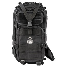 Rukx Gear ATICT1DB Tactical 1 Day Black 600D Polyester