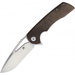 Kyro Framelock Brown Micarta