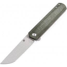 Foosa Folder Green Micarta