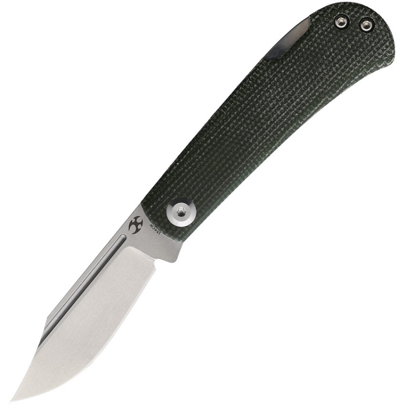 Wedge Lockback Micarta Grn