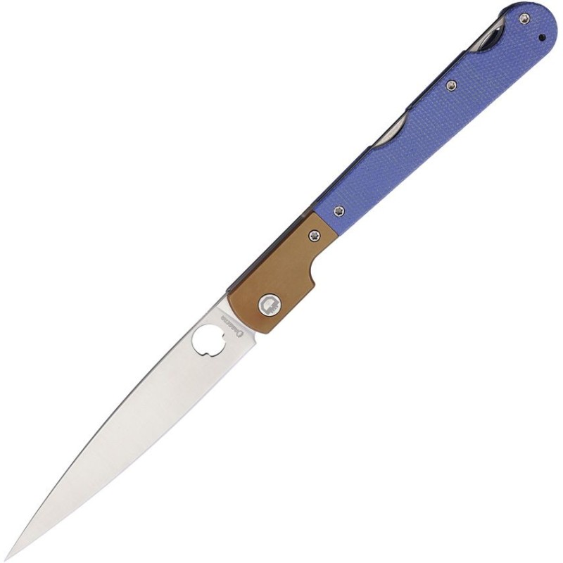 Corso Lockback Blue Micarta