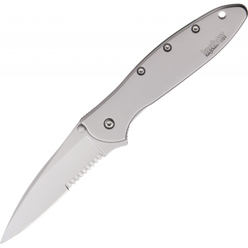 Leek Framelock A/O Serrated