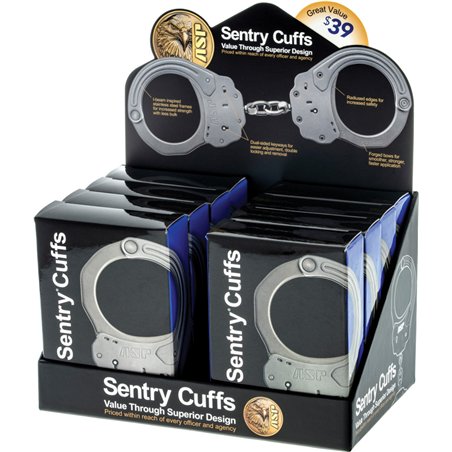 Sentry Handcuff 8pc Display