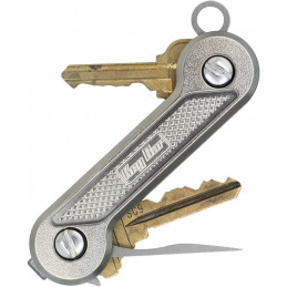 KeyBar Titanium Crosshatch