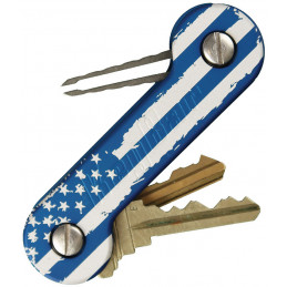 KeyBar Flag Aluminum Blue