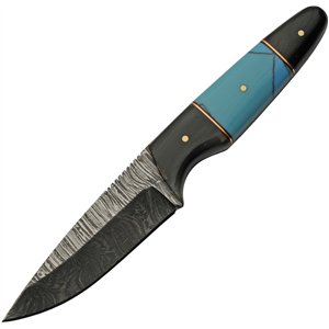 Fixed Blade Buffalo/Turq