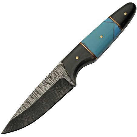 Fixed Blade Buffalo/Turq