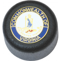 Baton Cap Virginia State Seal