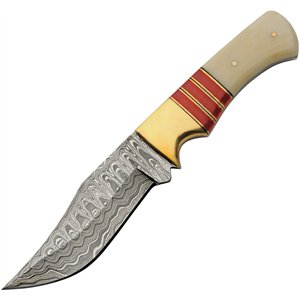 Admiral Fixed Blade Bone Red