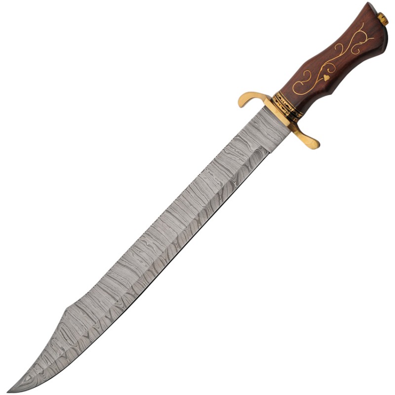 Scimitar Brass Inlay