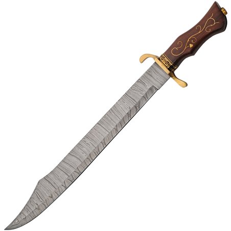 Scimitar Brass Inlay