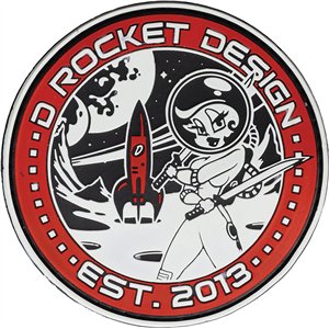 Rocket Girl Patch