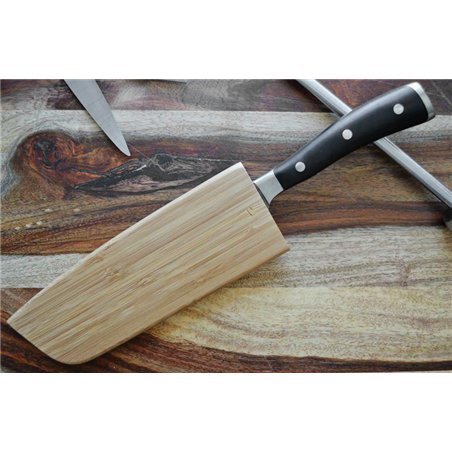 Magnetic Bamboo Santoku Sheath