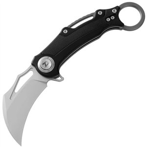 Button Lock Karambit Black