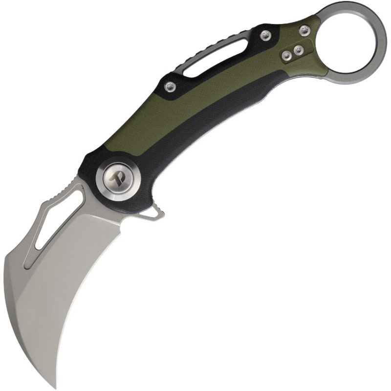 Button Lock Karambit Blk/Gn