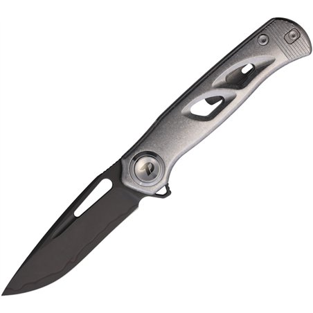 Button Lock Crystal Gray